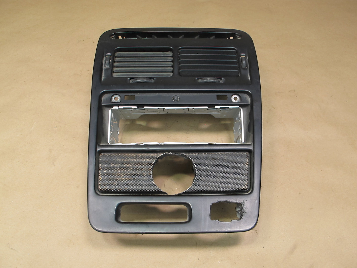 90-96 Nissan Z32 300ZX Dash Center Radio Climate Trim Panel w Air Vent OEM