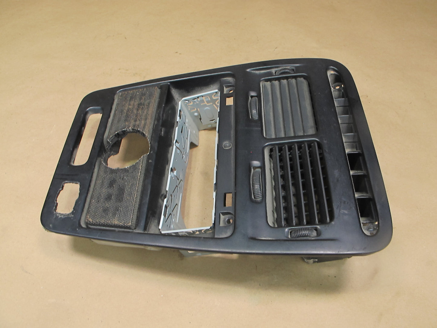 90-96 Nissan Z32 300ZX Dash Center Radio Climate Trim Panel w Air Vent OEM