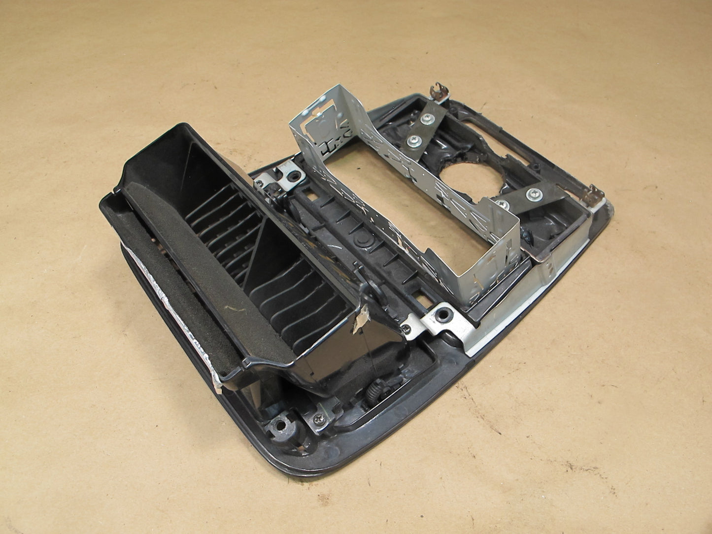 90-96 Nissan Z32 300ZX Dash Center Radio Climate Trim Panel w Air Vent OEM
