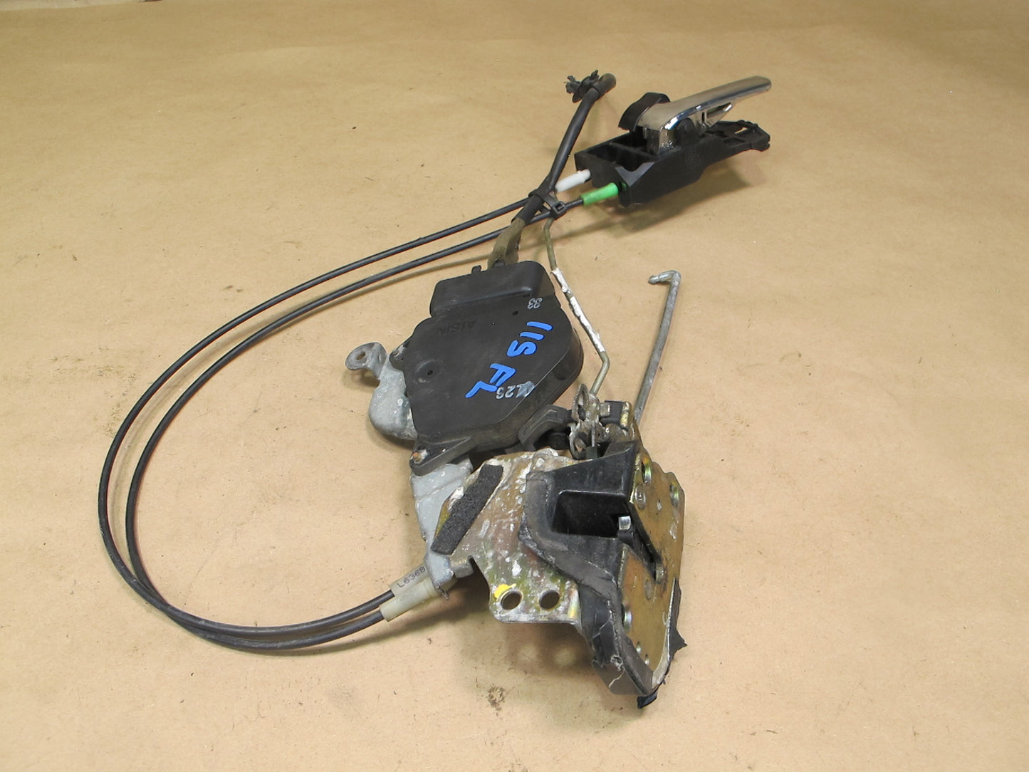 04-05 Lexus JCE10 IS300 Front Left Door Lock Latch Actuator w Handle Assy OEM