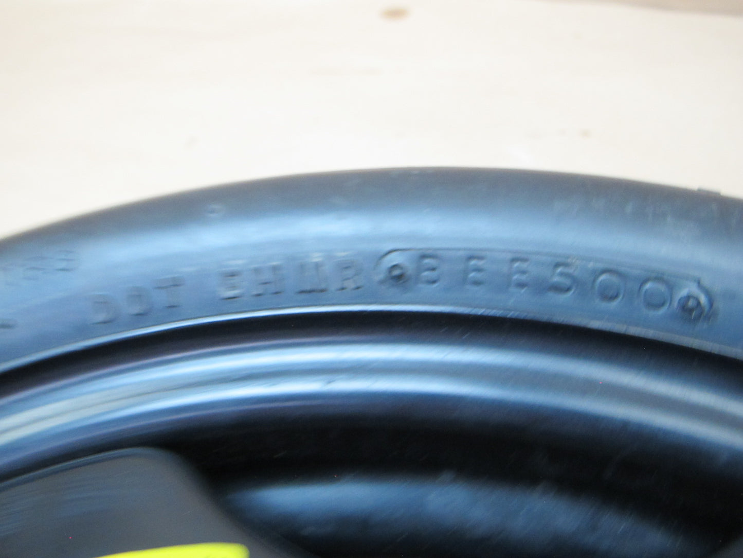 86-91 Mazda RX7 Spare 15" R15 Tire Wheel 15x4T 135/70 OEM
