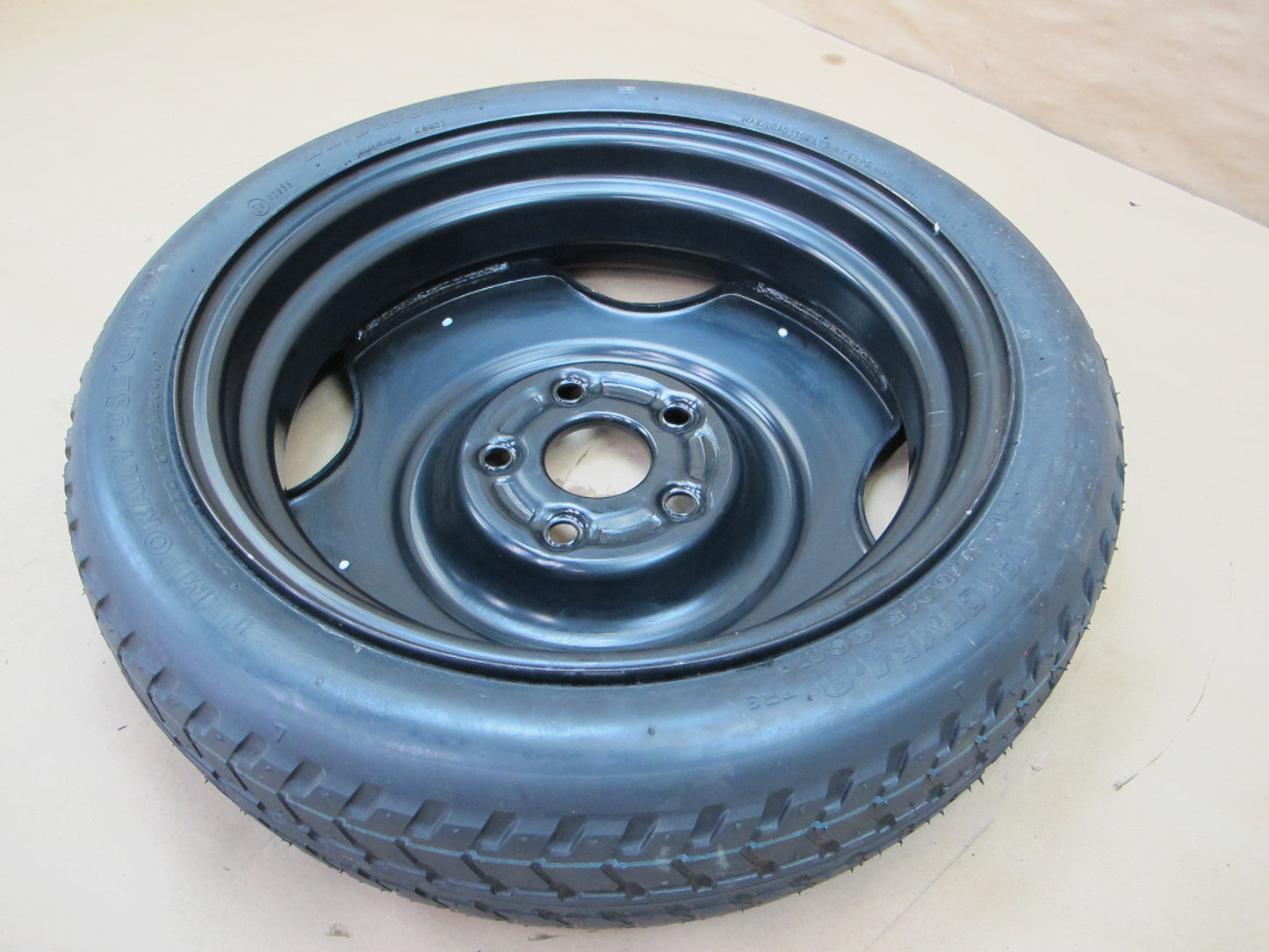 86-91 Mazda RX7 Spare 15" R15 Tire Wheel 15x4T 135/70 OEM
