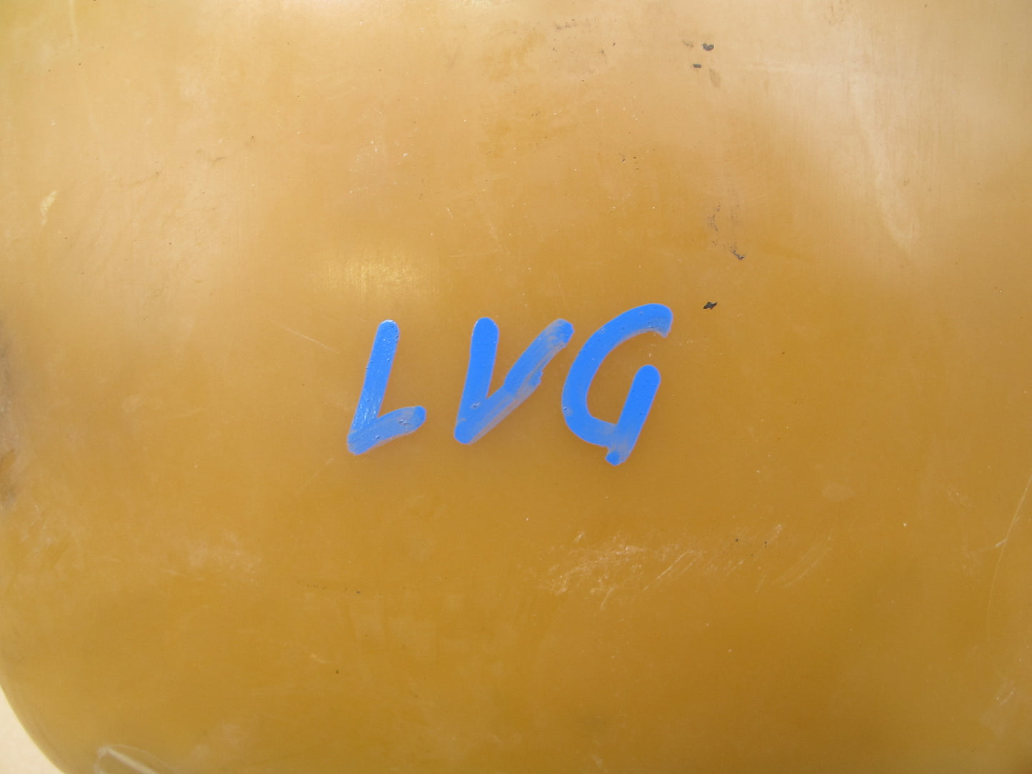85-89 Volkswagen VW Cabriolet Engine Coolant Reservoir w Cap 191121407 OEM