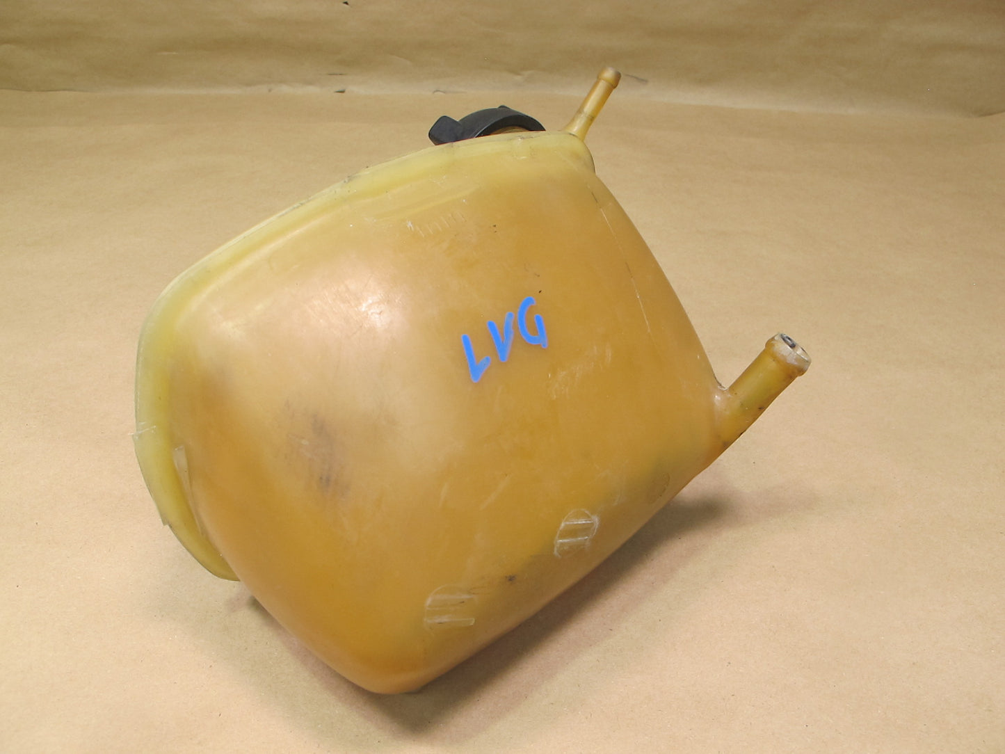 85-89 Volkswagen VW Cabriolet Engine Coolant Reservoir w Cap 191121407 OEM