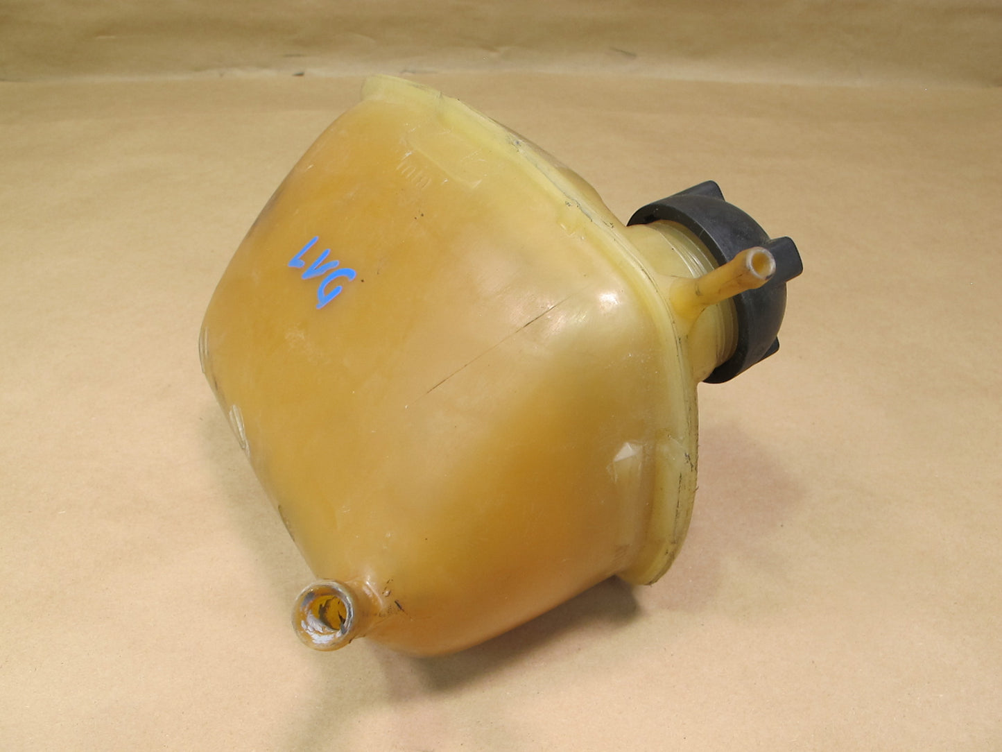 85-89 Volkswagen VW Cabriolet Engine Coolant Reservoir w Cap 191121407 OEM