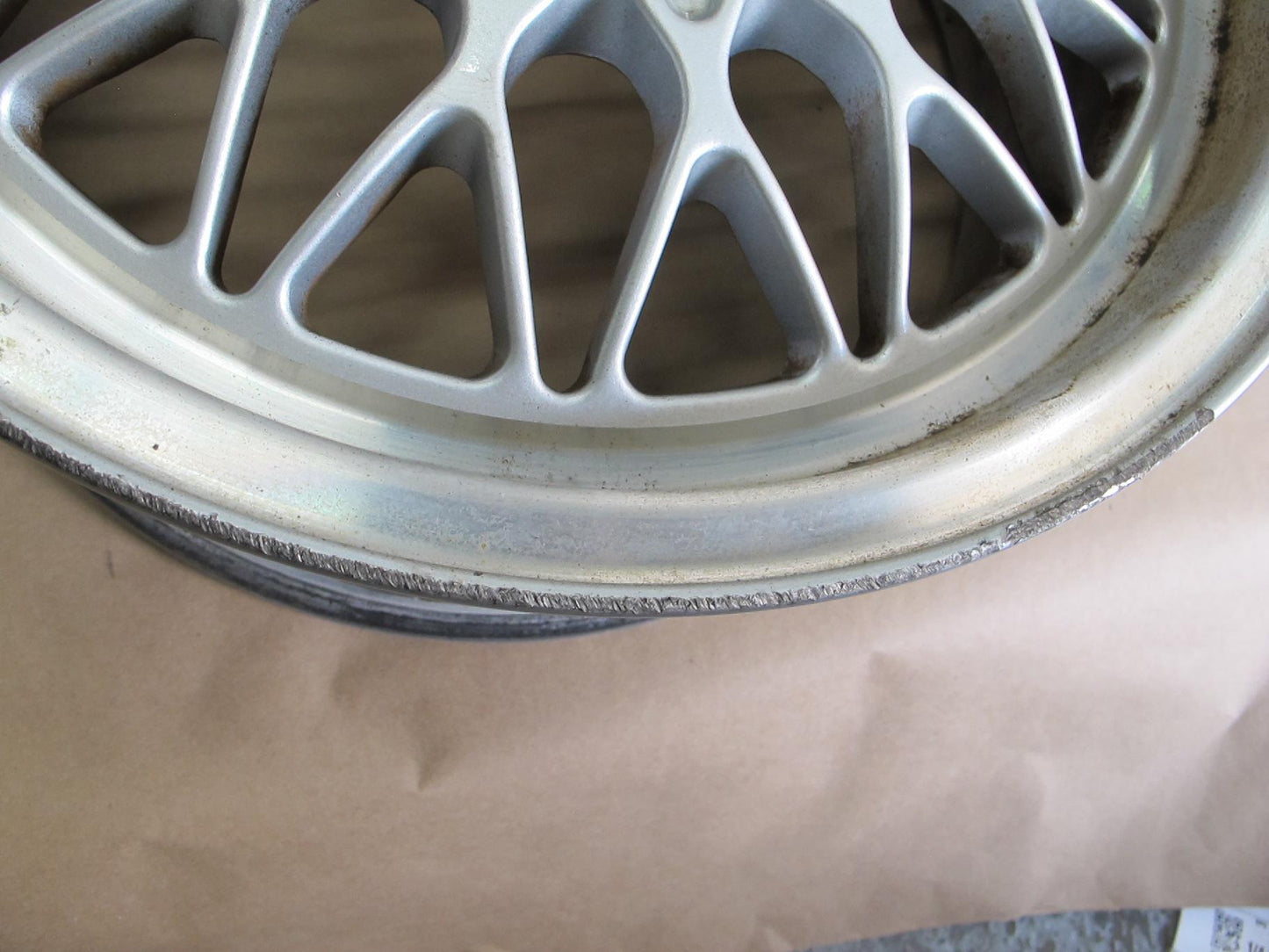 89-91 Mazda FC3S RX7 Set of 4 BBS R15 15" Alloy Wheel Rim 15x6.5 ET40 OEM