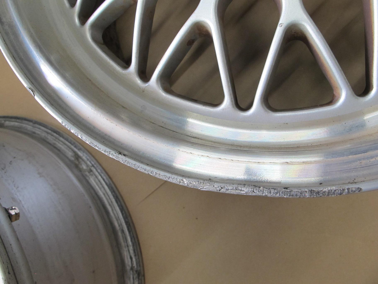 89-91 Mazda FC3S RX7 Set of 4 BBS R15 15" Alloy Wheel Rim 15x6.5 ET40 OEM