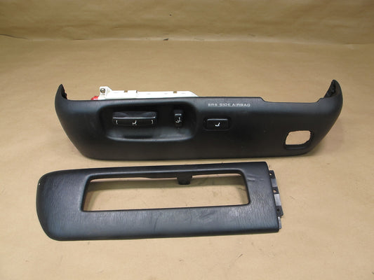 98-00 Lexus UCF20L LS400 Front  Left Seat Adjust Trim Cover Panel Set OEM