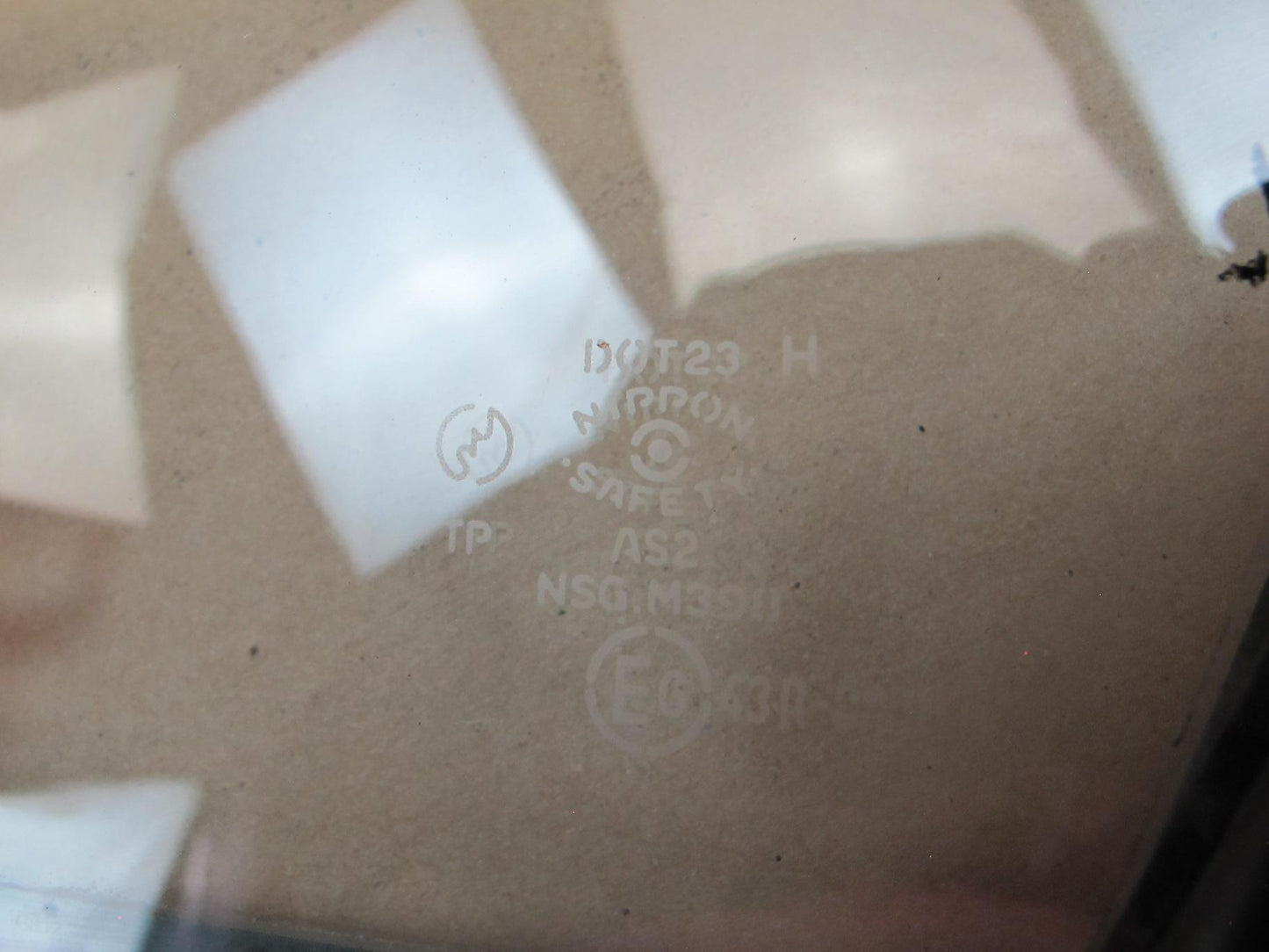 88-91 Mazda FC3S RX7 Convertible Front Left Door Vent Glass Window OEM