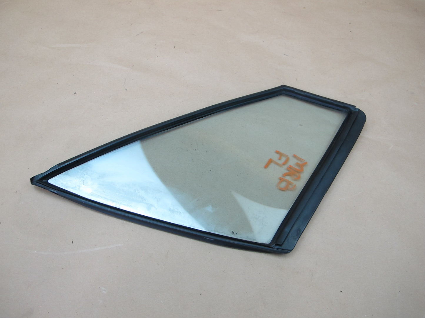 88-91 Mazda FC3S RX7 Convertible Front Left Door Vent Glass Window OEM