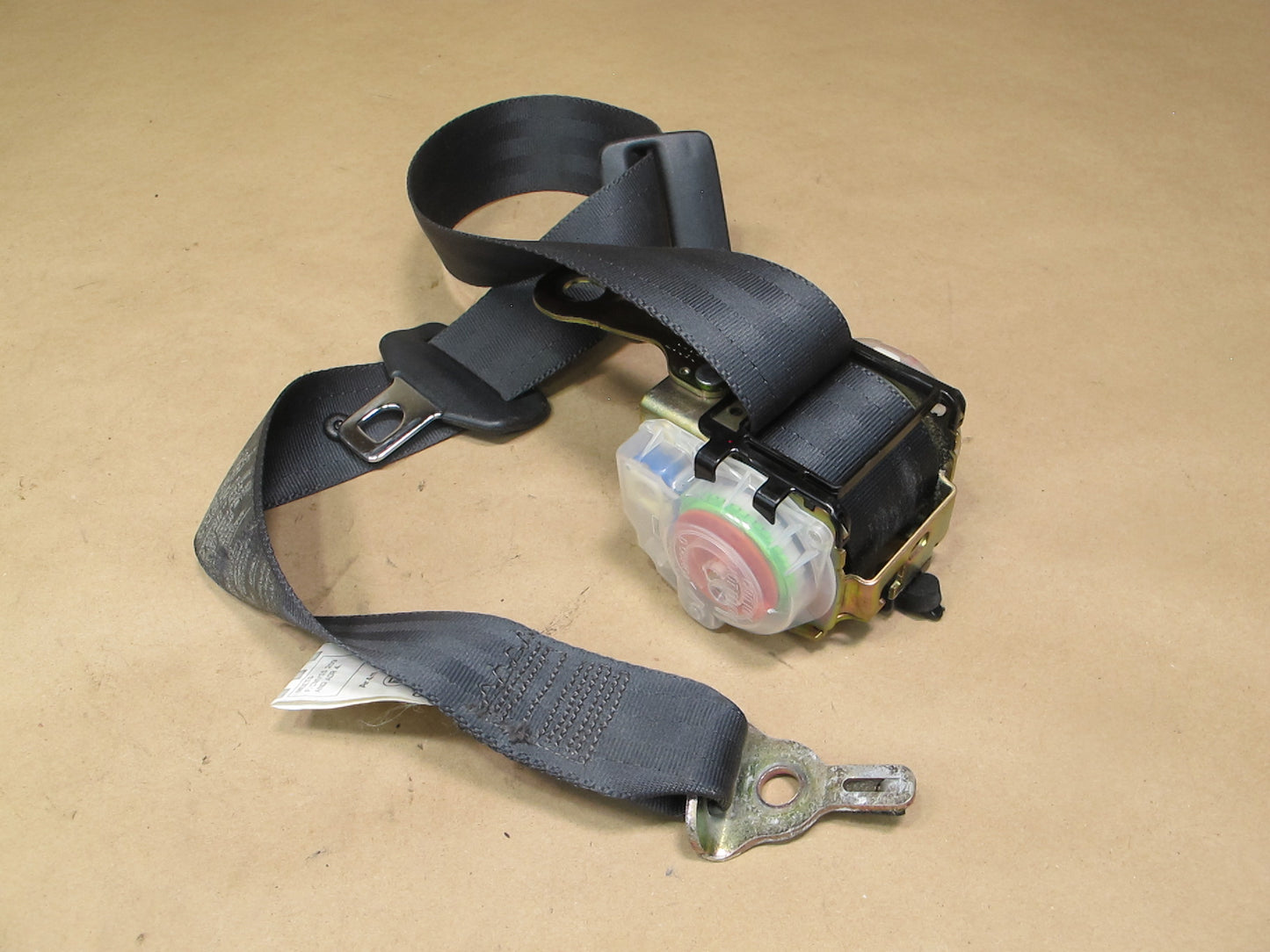 98-00 LEXUS LS400 REAR RIGHT CENTER LEFT SIDE SEATBELT RETRACTOR SET OEM