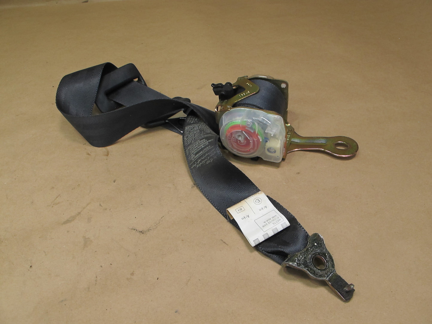98-00 LEXUS LS400 REAR RIGHT CENTER LEFT SIDE SEATBELT RETRACTOR SET OEM