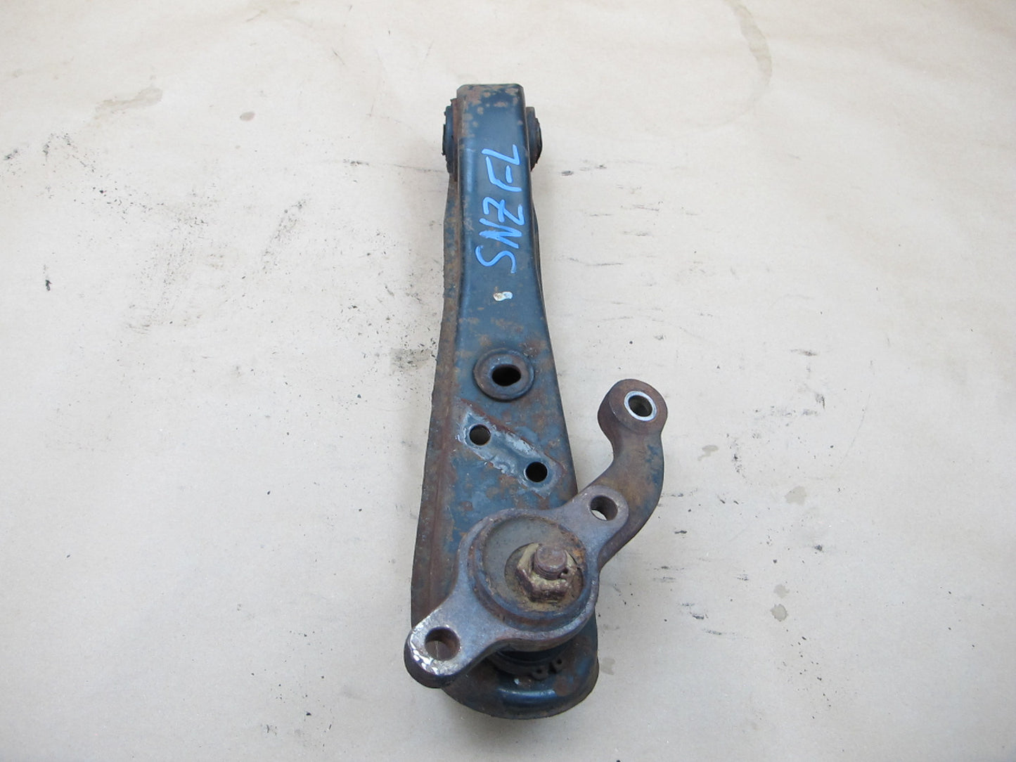 84-86 Nissan Z31 300ZX 2+0 Front Left Lower Control Arm & Torsion Bar Set OEM