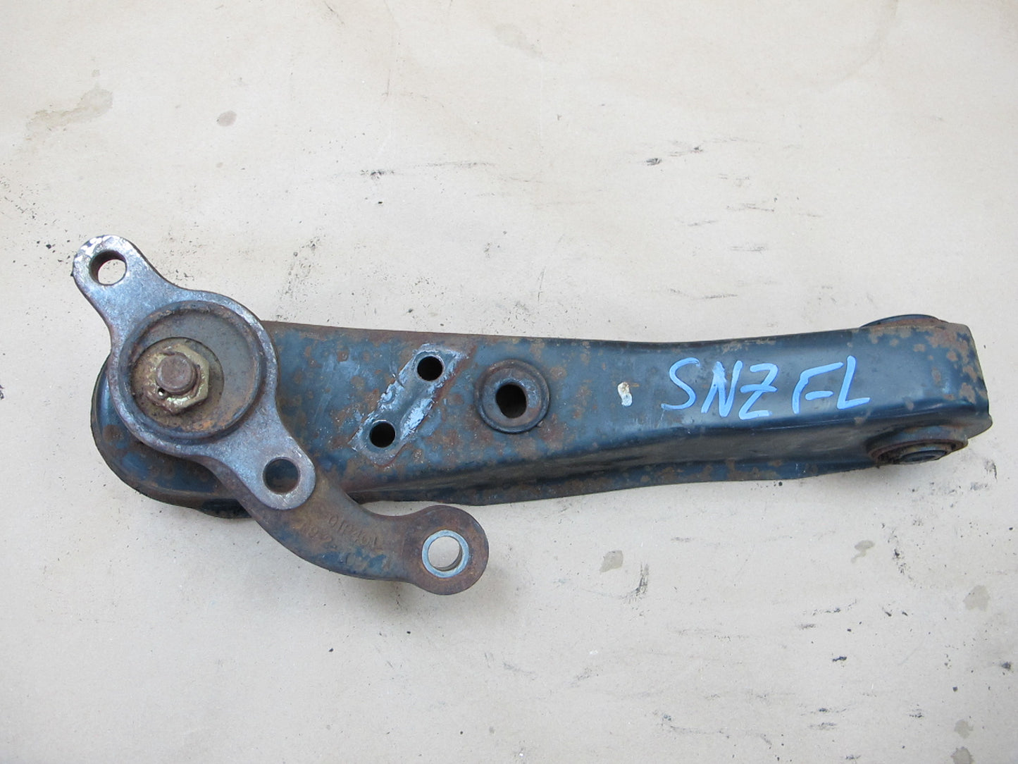 84-86 Nissan Z31 300ZX 2+0 Front Left Lower Control Arm & Torsion Bar Set OEM