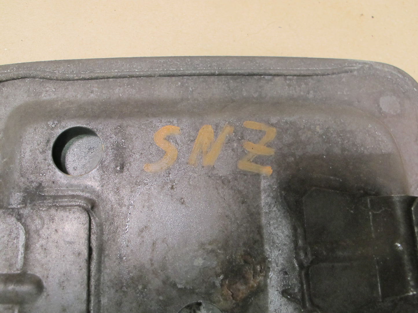 84-86 Nissan Z31 300ZX Fuel Tank Filler Door Lid Cover OEM