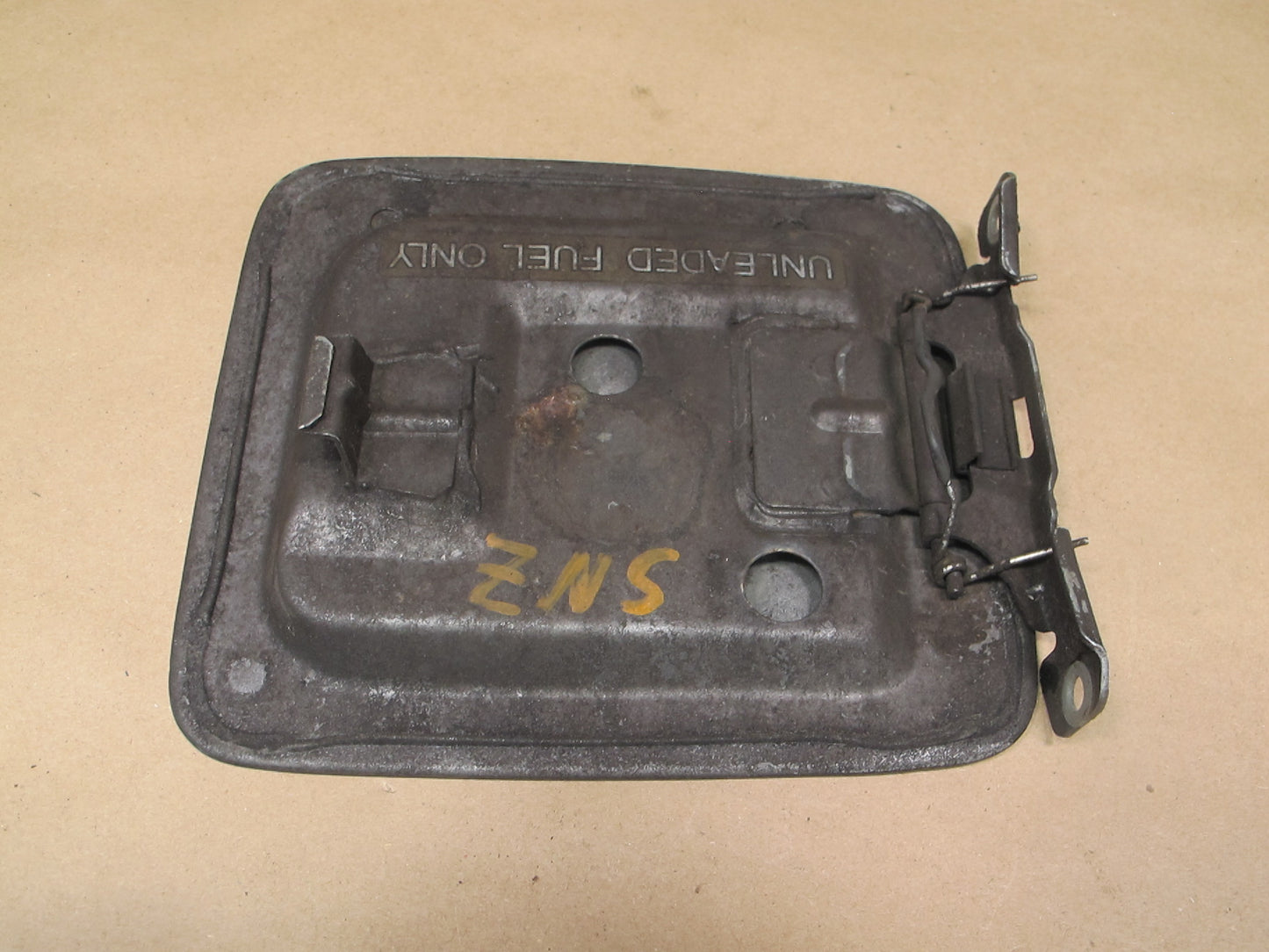 84-86 Nissan Z31 300ZX Fuel Tank Filler Door Lid Cover OEM