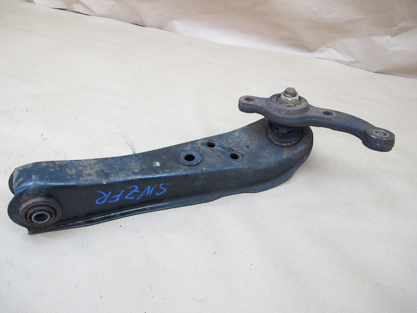 84-86 Nissan Z31 300ZX 2+0 Front Right Lower Control Arm & Torsion Bar Set OEM