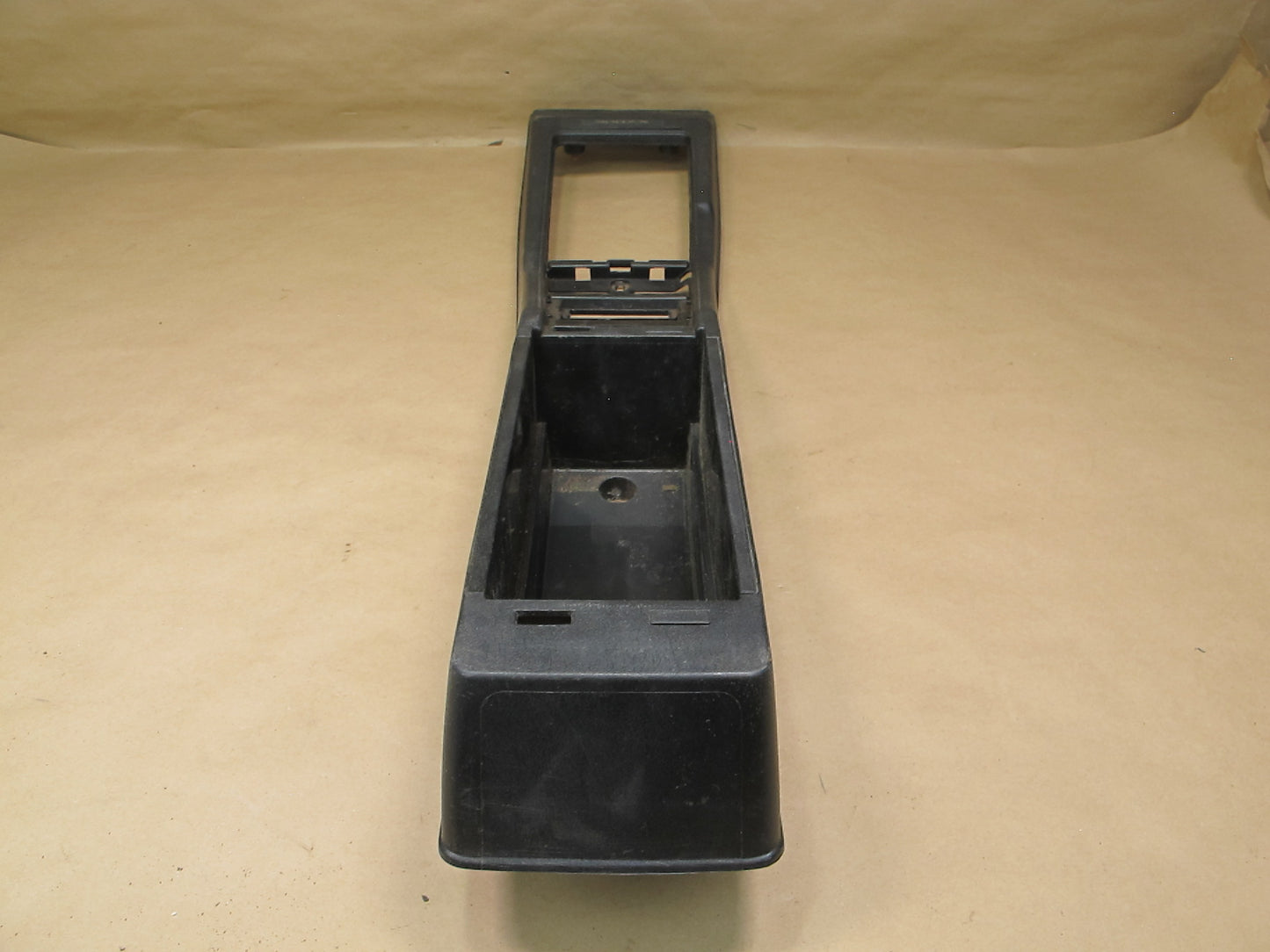 84-86 Nissan Z31 300ZX 2+0 Center Console Trim Cover Panel Black OEM