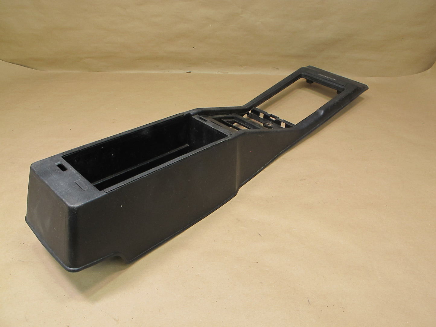 84-86 Nissan Z31 300ZX 2+0 Center Console Trim Cover Panel Black OEM