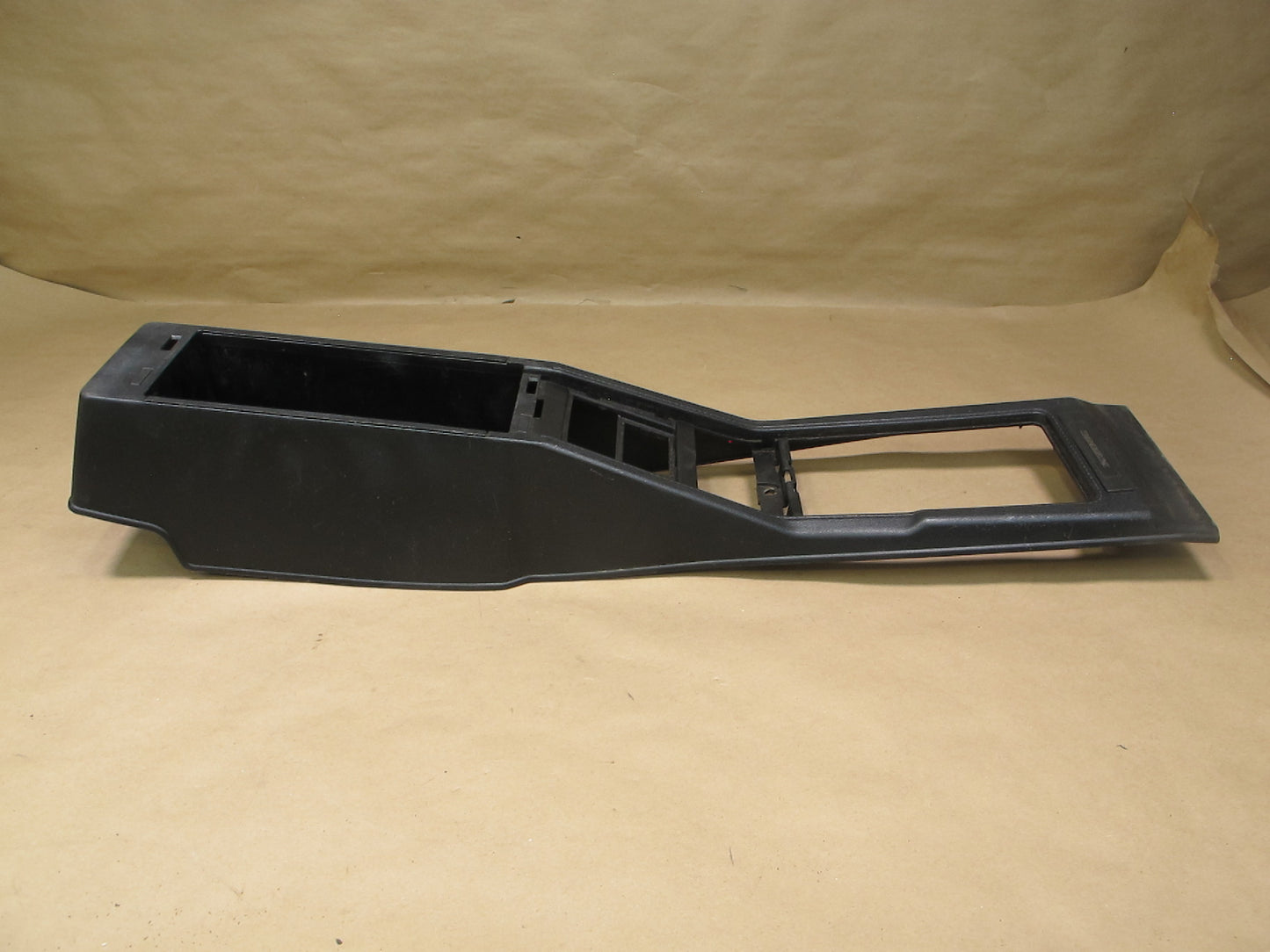 84-86 Nissan Z31 300ZX 2+0 Center Console Trim Cover Panel Black OEM