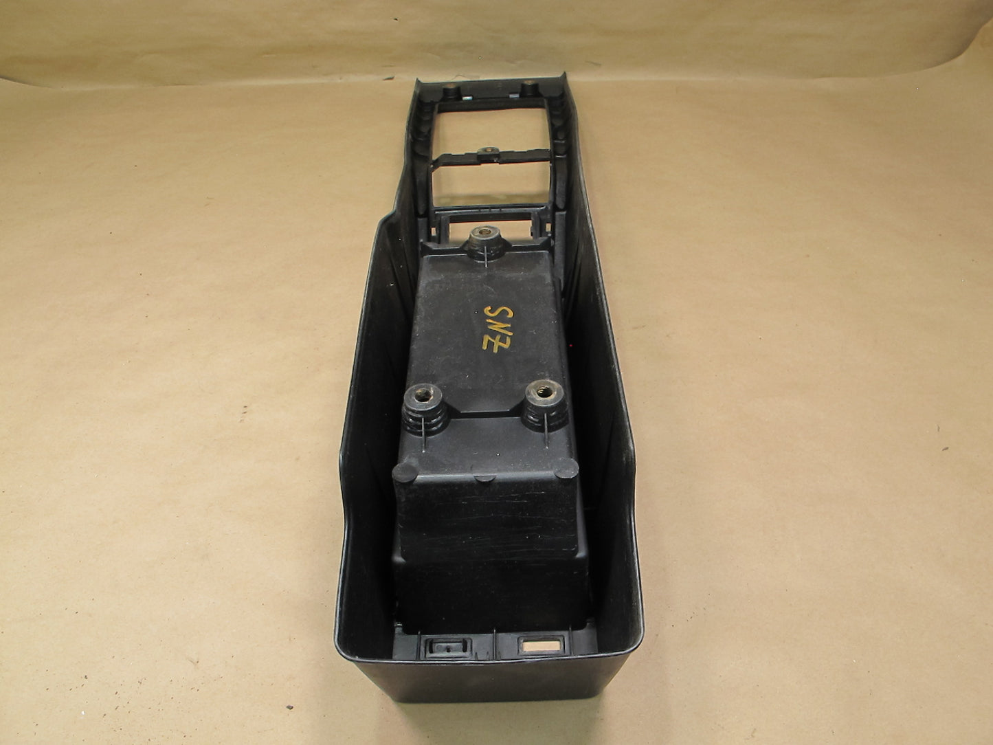 84-86 Nissan Z31 300ZX 2+0 Center Console Trim Cover Panel Black OEM