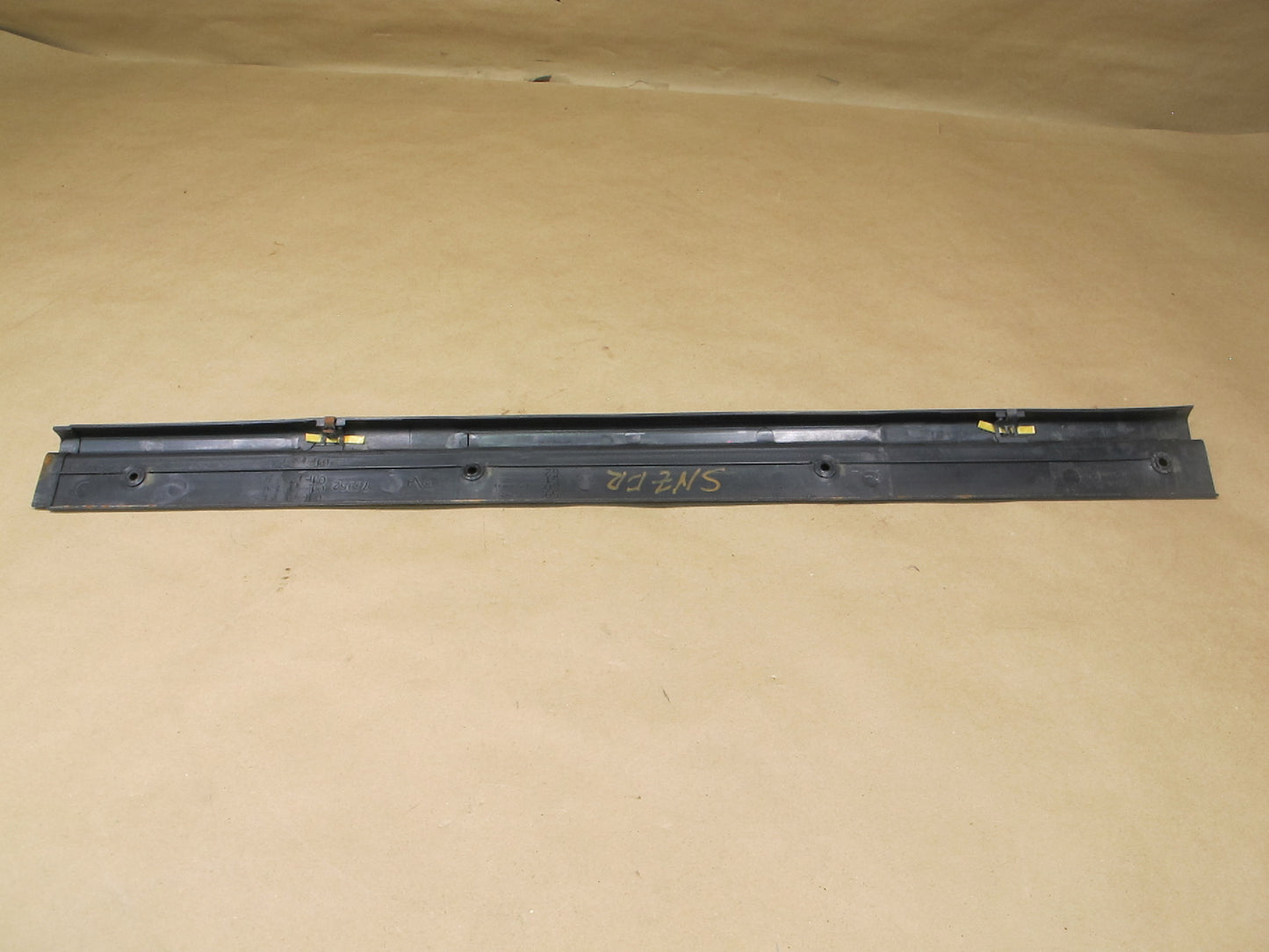 84-89 Nissan Z31 300ZX 2+0 Right Left Door Scuff Sill Plate Trim Panel Set OEM