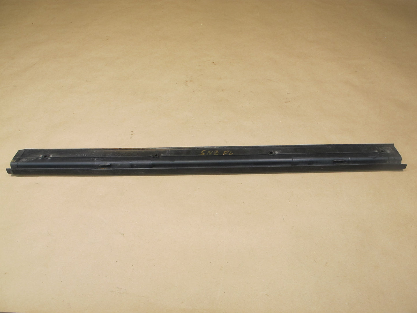 84-89 Nissan Z31 300ZX 2+0 Right Left Door Scuff Sill Plate Trim Panel Set OEM