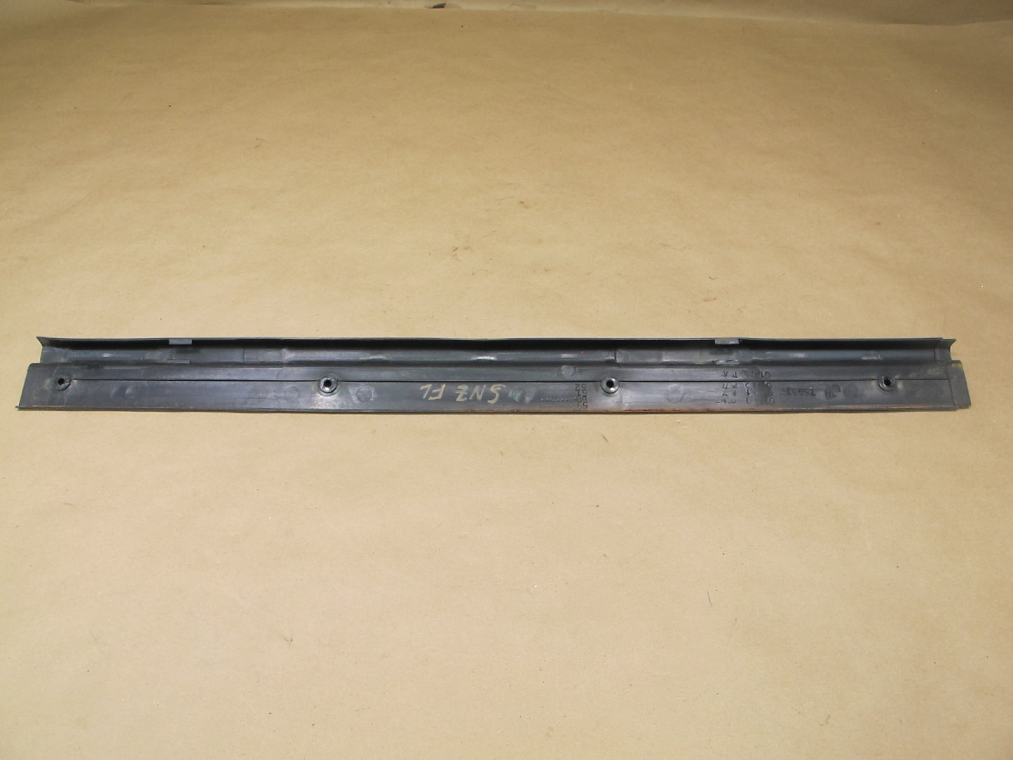 84-89 Nissan Z31 300ZX 2+0 Right Left Door Scuff Sill Plate Trim Panel Set OEM