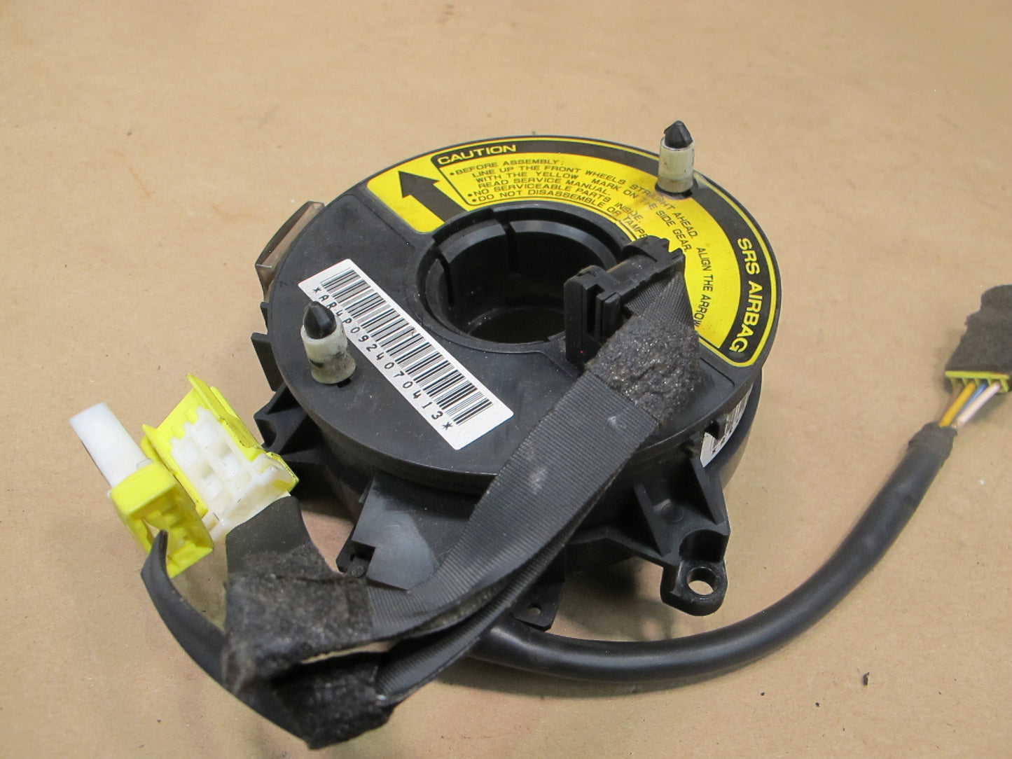 90-96 NISSAN 300ZX Z32 STEERING COLUMN MULTI SWITCH CLOCK SPRING OEM