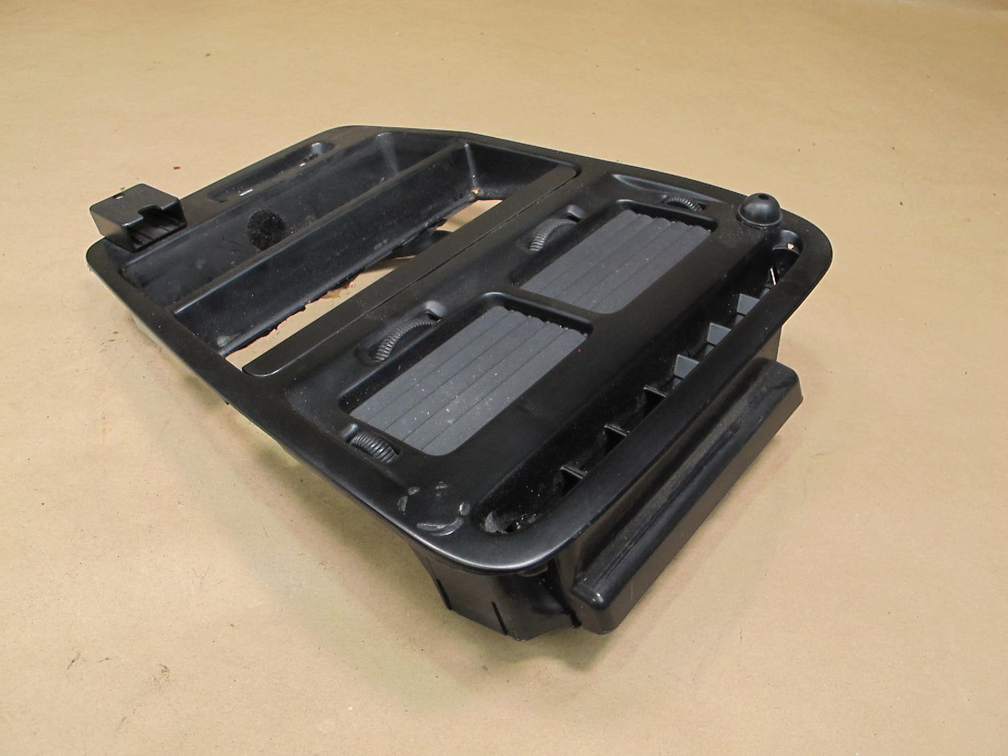 92-96 Nissan Z32 300ZX Dash Center Radio Trim Panel w Clock & Air Vent OEM