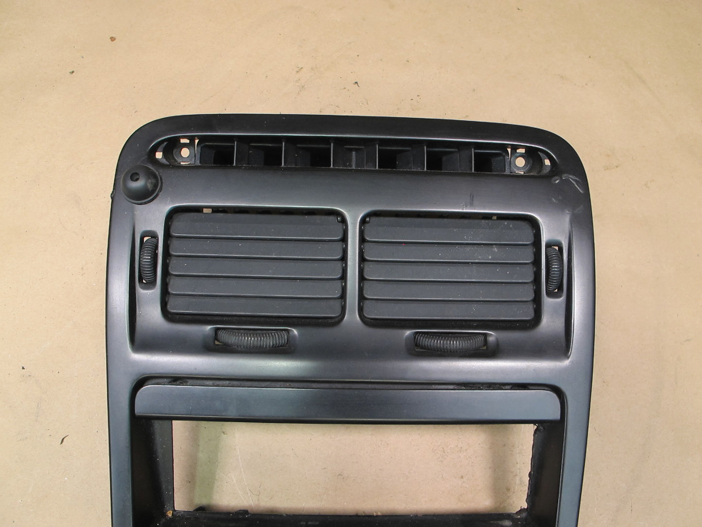 92-96 Nissan Z32 300ZX Dash Center Radio Trim Panel w Clock & Air Vent OEM