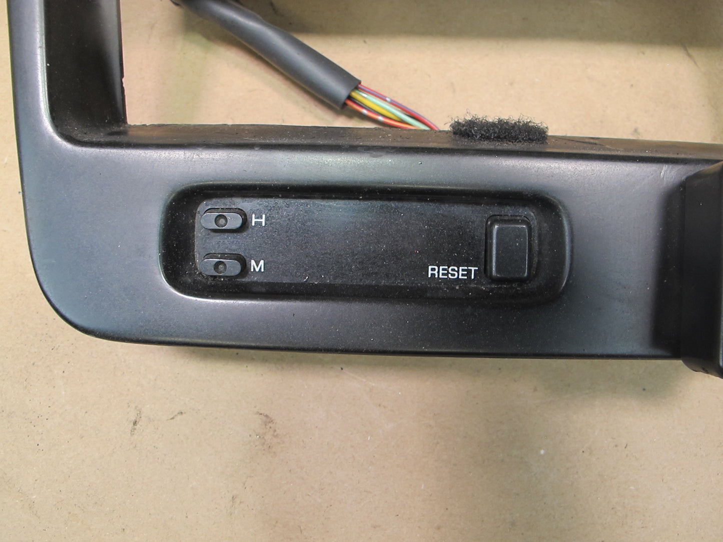 92-96 Nissan Z32 300ZX Dash Center Radio Trim Panel w Clock & Air Vent OEM