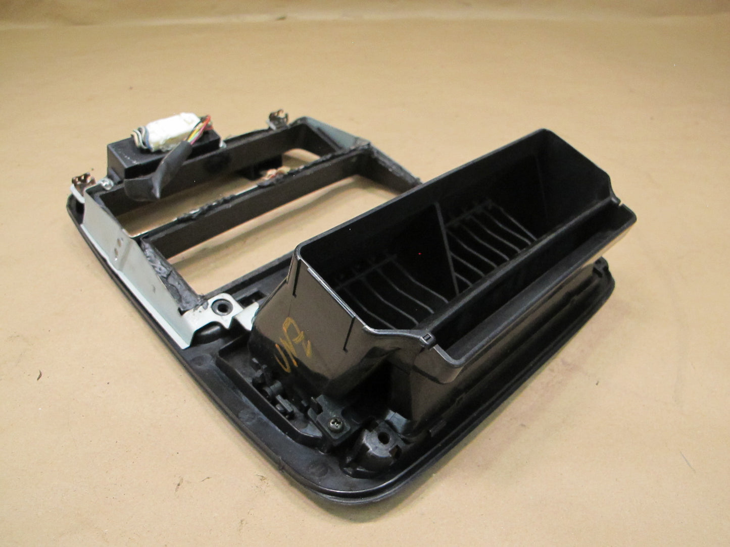 92-96 Nissan Z32 300ZX Dash Center Radio Trim Panel w Clock & Air Vent OEM