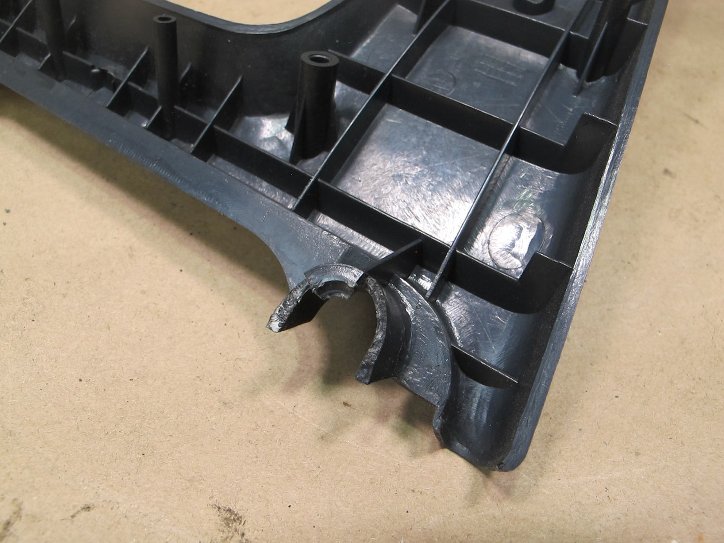 90-96 Nissan Z32 300ZX Center Console Shifter Storage Trim Cover Panel OEM