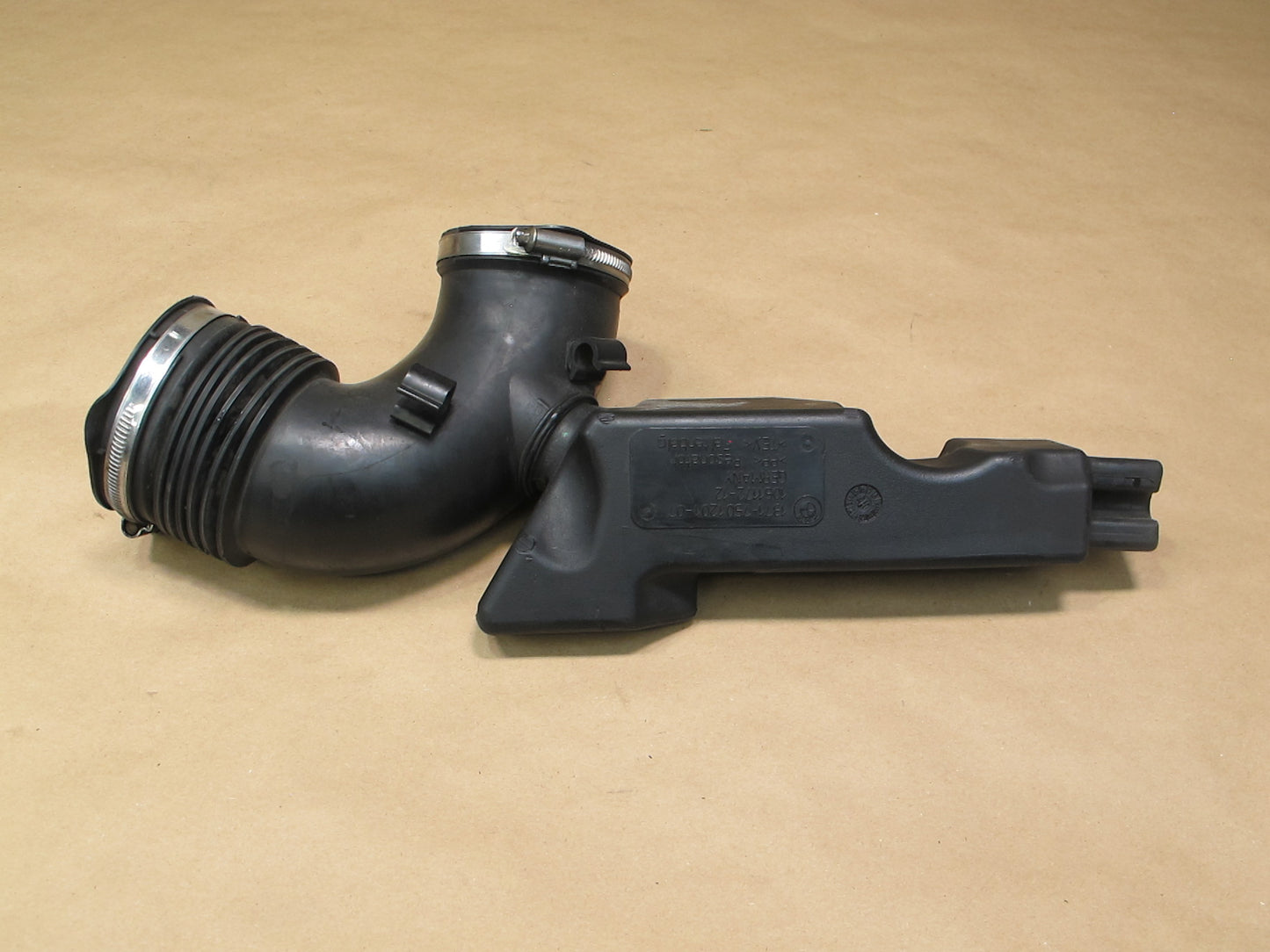 03-08 BMW E65 E66 E67 N73 Set of 2 Left & Right Air Intake Resonator OEM