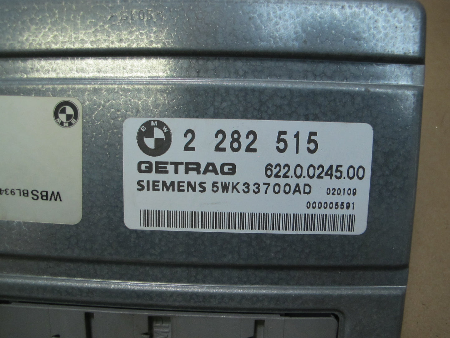 01-06 BMW E46 M3 SMG Transmission ECU Control Module TCM TCU 2282515 OEM