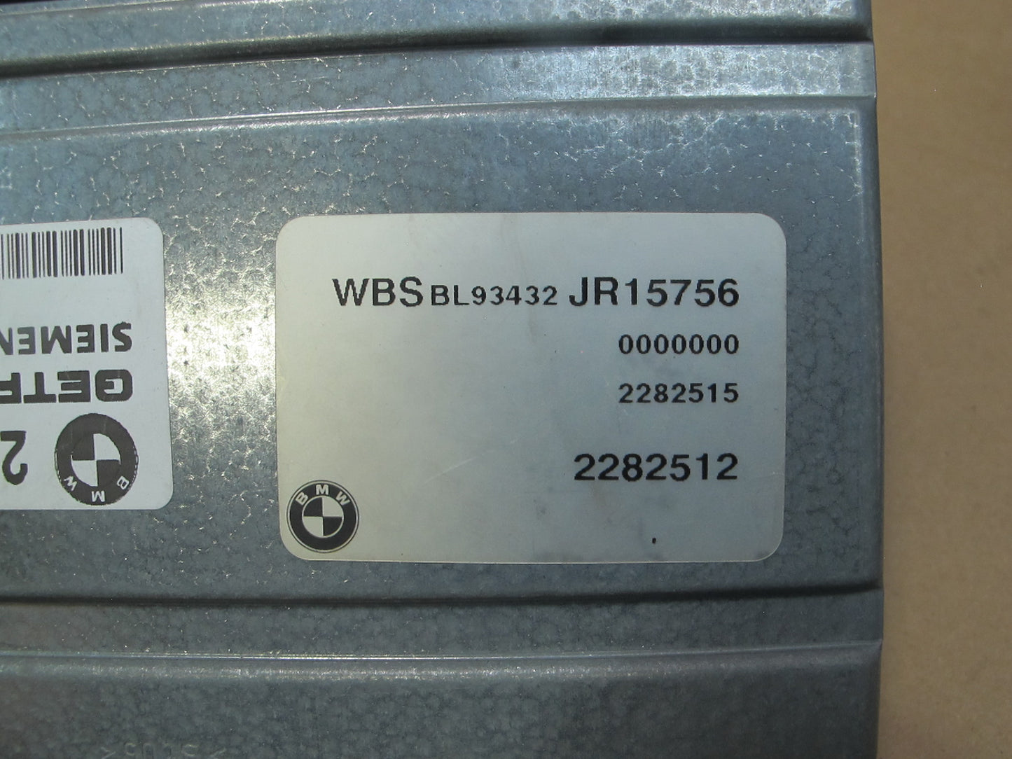 01-06 BMW E46 M3 SMG Transmission ECU Control Module TCM TCU 2282515 OEM