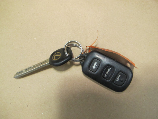 1997 Lexus SC400 AT ECU ECM Theft Module Ignition Trunk Door Lock KEY Set OEM