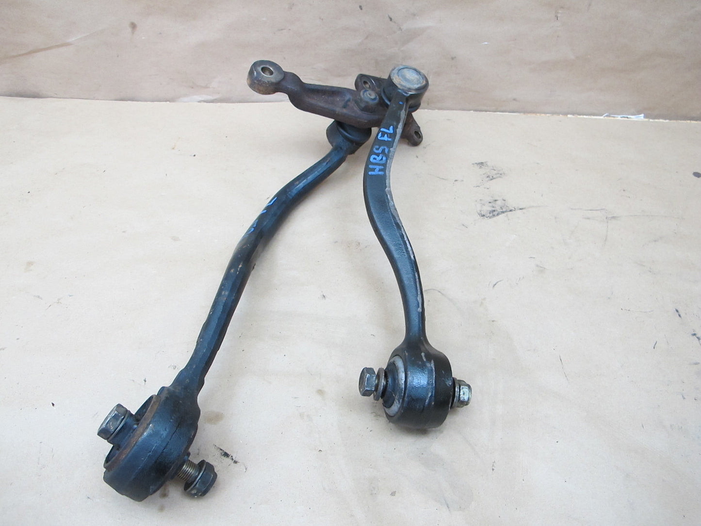 83-89 BMW E24 6-SERIES Front Left Driver Side Control Arm Wishbone Set OEM