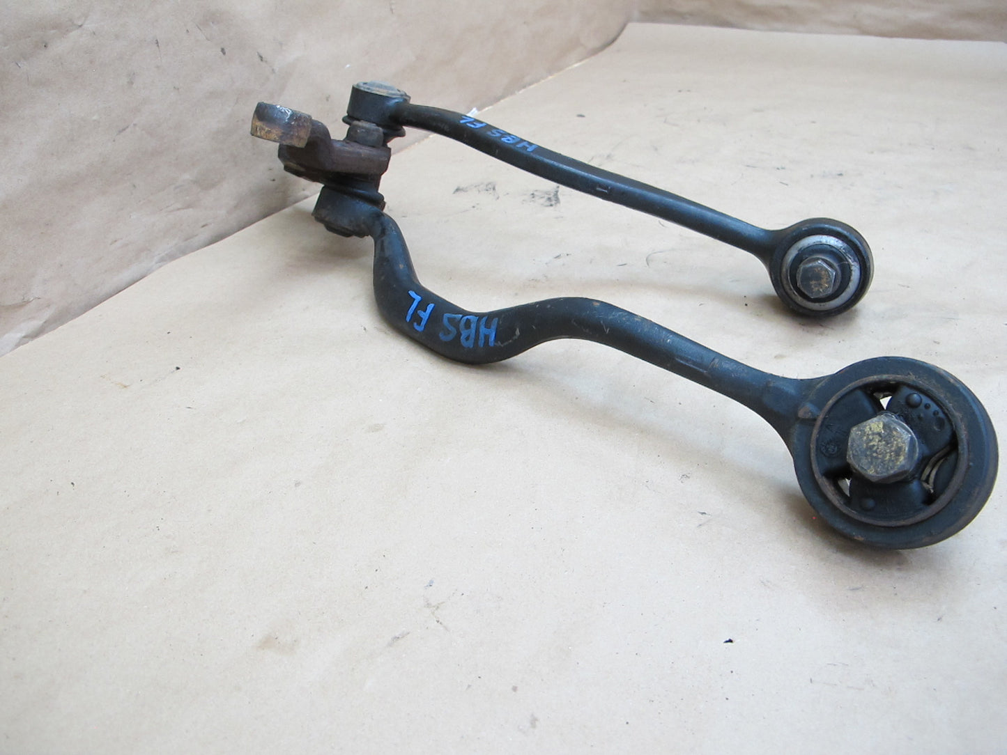 83-89 BMW E24 6-SERIES Front Left Driver Side Control Arm Wishbone Set OEM
