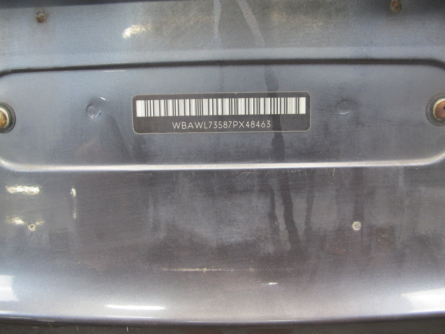 07-09 BMW E93 Convertible Rear Trunk Lid Shell Cover Panel OEM