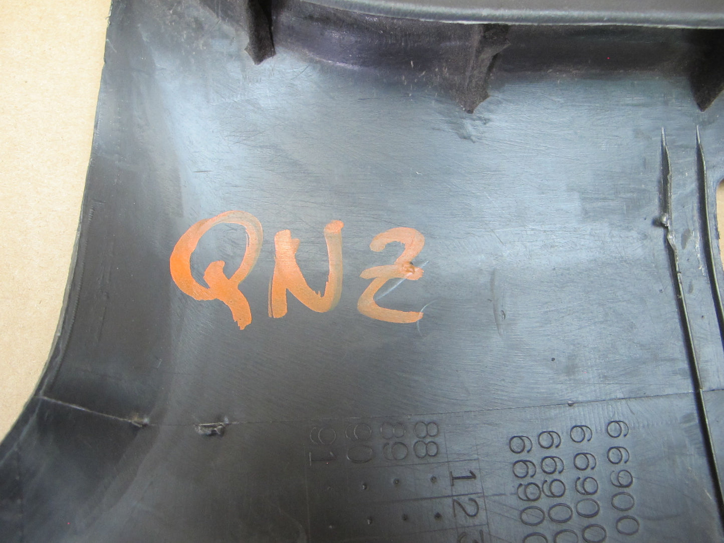 90-96 Nissan Z32 300ZX Front Right Kick Trim Cover Panel 66900-30P10 OEM