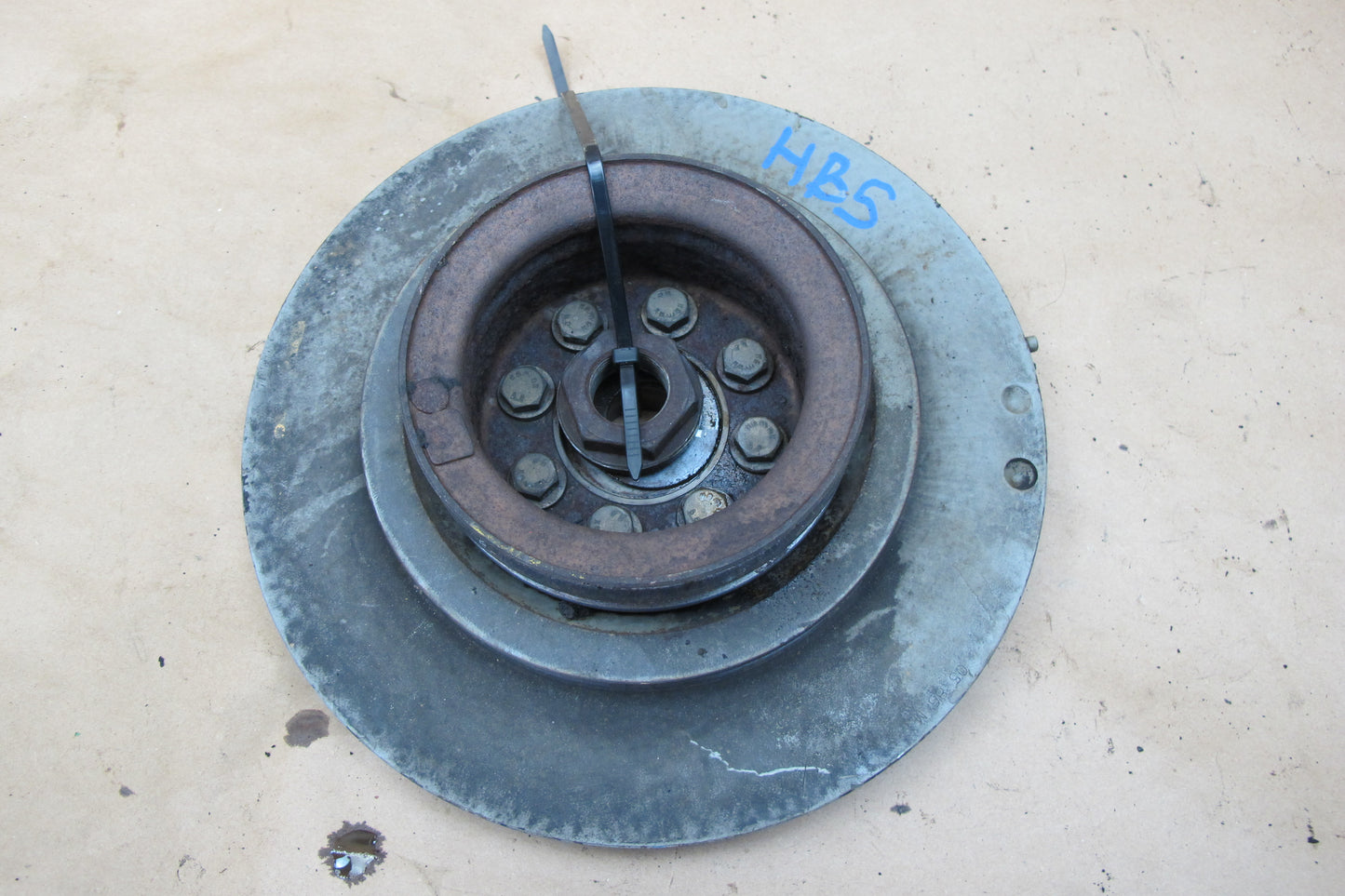 86-87 BMW E24 6-SERIES M30 Engine Crankshaft Pulley w Vibration Damper OEM