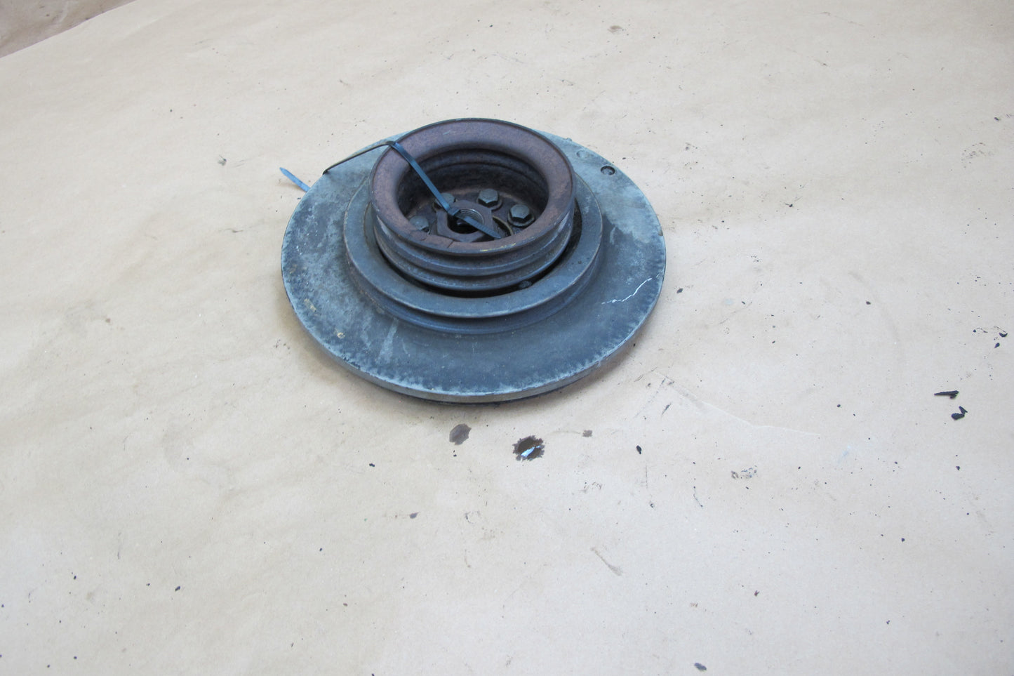 86-87 BMW E24 6-SERIES M30 Engine Crankshaft Pulley w Vibration Damper OEM