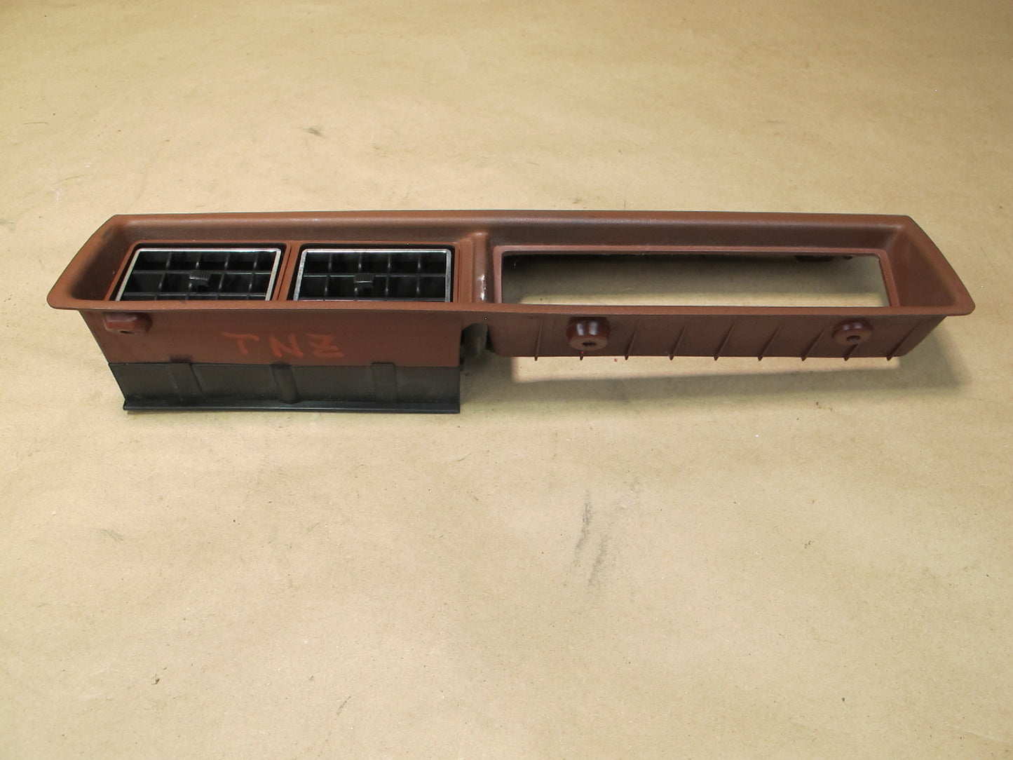 79-83 Datsun Nissan 280ZX S130 Dash Lower Center AC Heater Vent Bezel Trim OEM