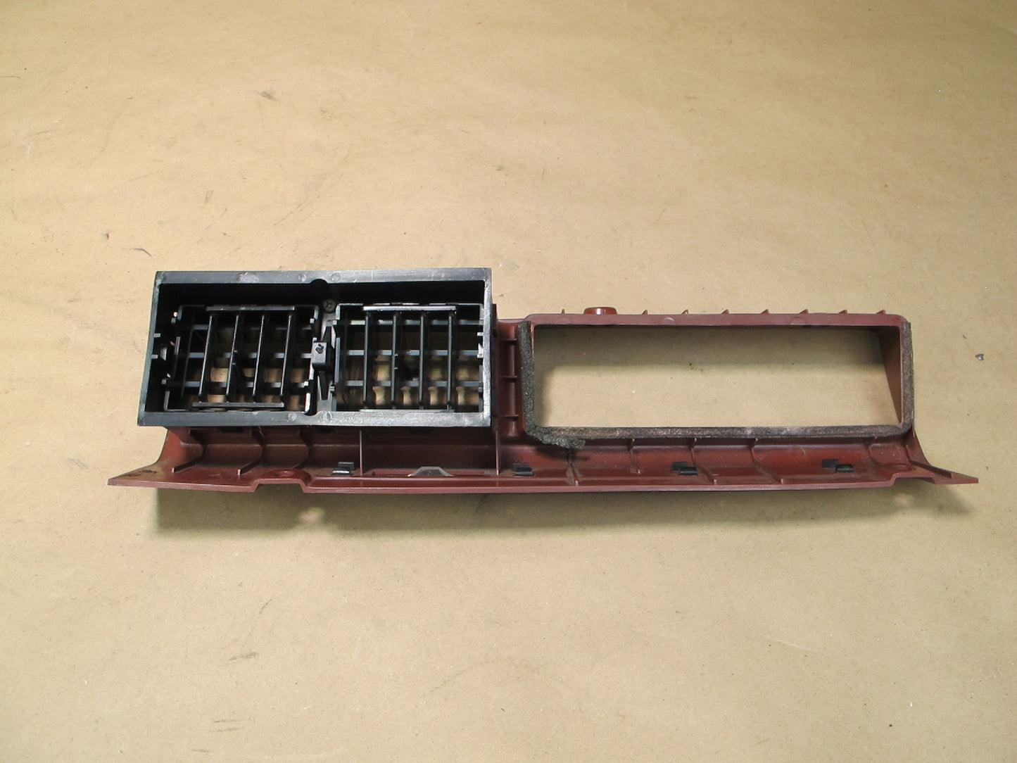 79-83 Datsun Nissan 280ZX S130 Dash Lower Center AC Heater Vent Bezel Trim OEM