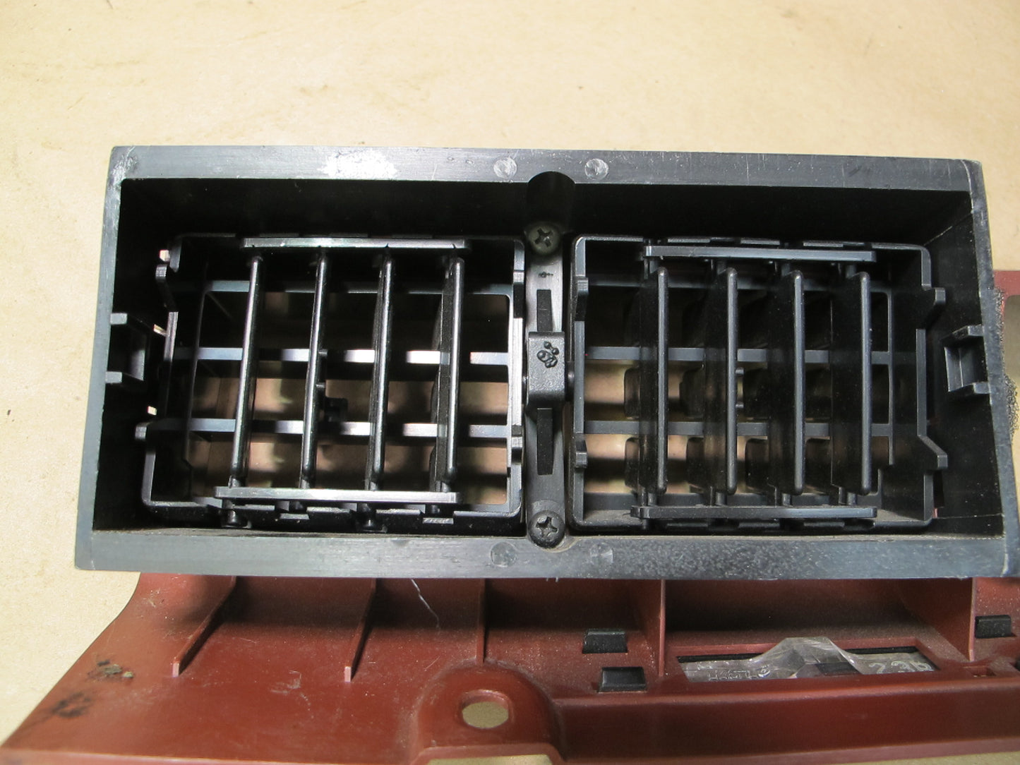 79-83 Datsun Nissan 280ZX S130 Dash Lower Center AC Heater Vent Bezel Trim OEM