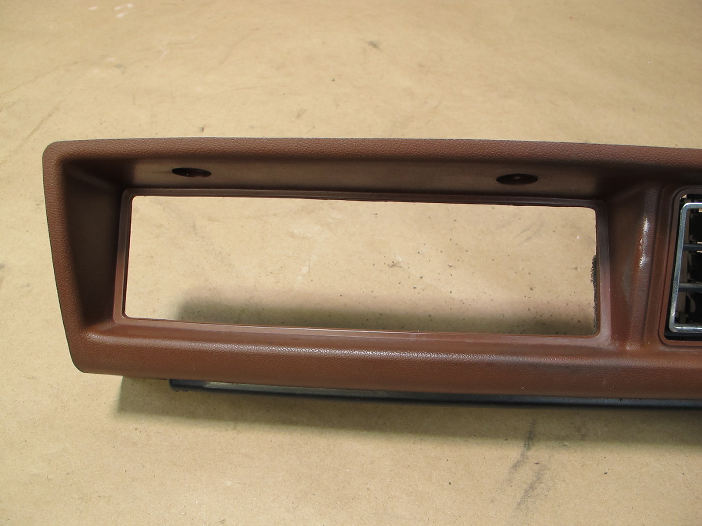79-83 Datsun Nissan 280ZX S130 Dash Lower Center AC Heater Vent Bezel Trim OEM