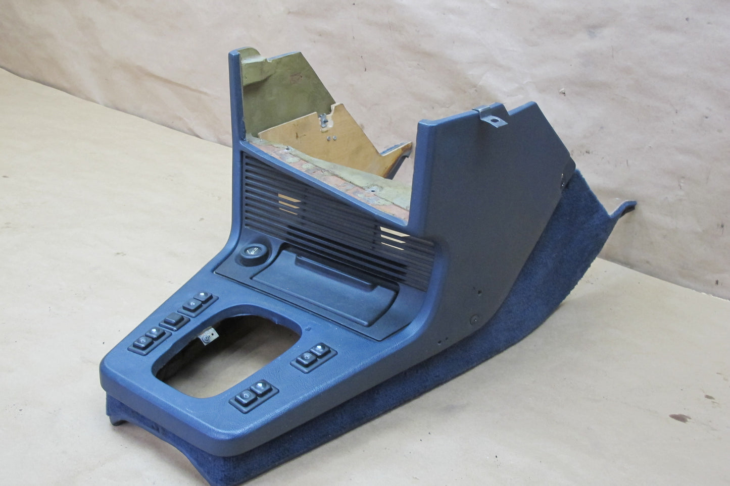 83-87 BMW E24 6-SERIES Dash Center Console Shifter Trim Window Switch OEM