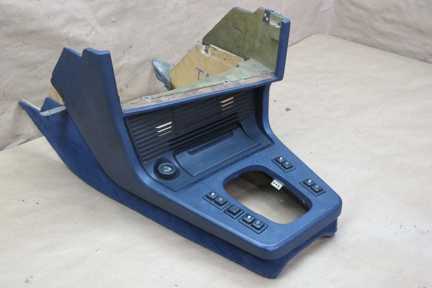 83-87 BMW E24 6-SERIES Dash Center Console Shifter Trim Window Switch OEM